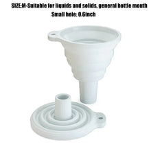 Laden Sie das Bild in den Galerie-Viewer, Faltbarer Reise Silikon Trichter