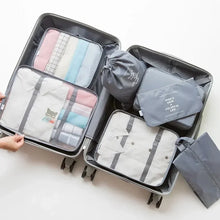 Load image into Gallery viewer, Reiseset | 7 Packtaschen zum Organisieren und Verstauen