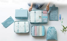 Load image into Gallery viewer, Reiseset | 7 Packtaschen zum Organisieren und Verstauen