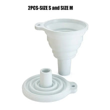 Laden Sie das Bild in den Galerie-Viewer, Faltbarer Reise Silikon Trichter