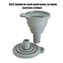 Laden Sie das Bild in den Galerie-Viewer, Faltbarer Reise Silikon Trichter