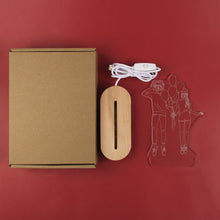 Laden Sie das Bild in den Galerie-Viewer, Personalisierte 3D Fotolampe | mit eigenem Bild und Gravur