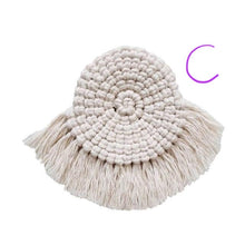 Laden Sie das Bild in den Galerie-Viewer, Boho Chic Untersetzer für Tassen, Kerzen & Deko - WhiteWhiskers