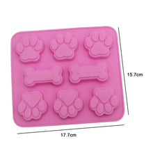 Laden Sie das Bild in den Galerie-Viewer, Pfötchen Silikon Form PET - WhiteWhiskers