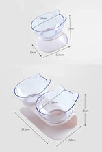 Laden Sie das Bild in den Galerie-Viewer, Katzennapf einzeln oder doppelt als Katzengesicht Fressnapf Trinkschale Wassernapf - verschiedene Farben - WhiteWhiskers