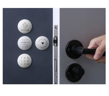 Laden Sie das Bild in den Galerie-Viewer, 4x Stück Türstopper weiß oder schwarz - WhiteWhiskers