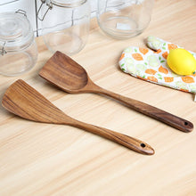 Laden Sie das Bild in den Galerie-Viewer, 7 Stück Holz Küchenutensilien Set - WhiteWhiskers