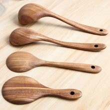 Laden Sie das Bild in den Galerie-Viewer, 7 Stück Holz Küchenutensilien Set - WhiteWhiskers