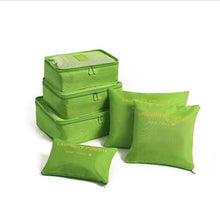 Laden Sie das Bild in den Galerie-Viewer, Set Reisetaschen 6-teilig - ordentliches Packen des Reisegepäcks | Ordnung ist das halbe Leben - WhiteWhiskers