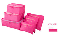 Laden Sie das Bild in den Galerie-Viewer, Set Reisetaschen 6-teilig - ordentliches Packen des Reisegepäcks | Ordnung ist das halbe Leben - WhiteWhiskers