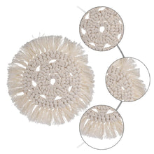 Laden Sie das Bild in den Galerie-Viewer, Boho Chic Untersetzer für Tassen, Kerzen & Deko - WhiteWhiskers