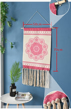 Laden Sie das Bild in den Galerie-Viewer, Makramee bunter farbenfroher Boho Wandteppich Wandbehang Tapisserie 50x70 cm - verschiedene Muster - WhiteWhiskers