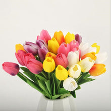 Laden Sie das Bild in den Galerie-Viewer, 31 x Tulpen Set in verschiedenen Farben &amp; Formen | große Auswahl |  Deko Blumen | Kunsttulpen - WhiteWhiskers
