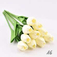 Laden Sie das Bild in den Galerie-Viewer, 31 x Tulpen Set in verschiedenen Farben & Formen | große Auswahl |  Deko Blumen | Kunsttulpen - WhiteWhiskers