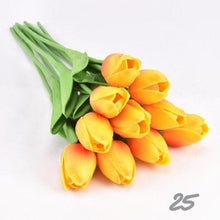 Laden Sie das Bild in den Galerie-Viewer, 31 x Tulpen Set in verschiedenen Farben & Formen | große Auswahl |  Deko Blumen | Kunsttulpen - WhiteWhiskers