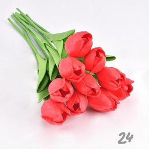 31 x Tulpen Set in verschiedenen Farben & Formen | große Auswahl |  Deko Blumen | Kunsttulpen - WhiteWhiskers