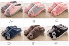 Laden Sie das Bild in den Galerie-Viewer, warme Pantoffeln im Cat Style