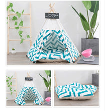 Laden Sie das Bild in den Galerie-Viewer, Luxus Katzenzelt "Tiny Cat House" - verschiedene Designs