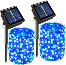 Laden Sie das Bild in den Galerie-Viewer, Solar Lichterkette mit 50/100/200/330 LEDs