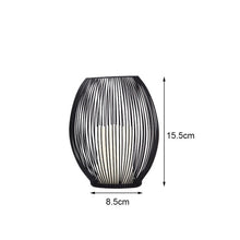 Laden Sie das Bild in den Galerie-Viewer, Kerzenhalter & Windlicht  "Laterne" in schwarz | verschiedene Größen