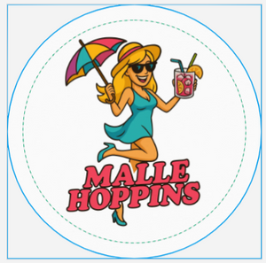 MALLE HOPPINS - 10xSticker