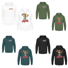 Load image into Gallery viewer, MALLE HOPPINS - Der unisex Hoodie für alle, die Malle im Herzen tragen
