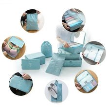 Load image into Gallery viewer, Reiseset | 7 Packtaschen zum Organisieren und Verstauen
