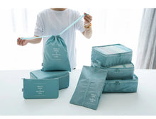 Load image into Gallery viewer, Reiseset | 7 Packtaschen zum Organisieren und Verstauen
