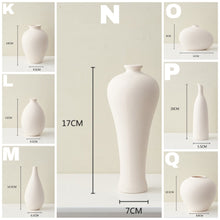Load image into Gallery viewer, Minimalist timeless vase in white or rosé
