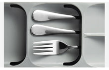 Load image into Gallery viewer, 2er Set Besteck Aufbewahrung Organizer für Küche &amp; Haushalt - verschiedene Farben &amp; Kombi Set - WhiteWhiskers
