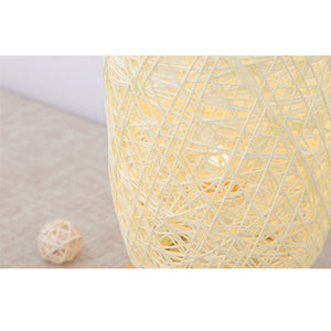 Rattan Style Tischlampe