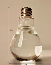 Load image into Gallery viewer, Glühbirne als Vase - stehend oder hängend - WhiteWhiskers

