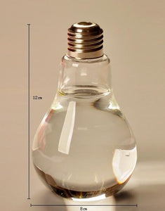 Glühbirne als Vase - stehend oder hängend - WhiteWhiskers