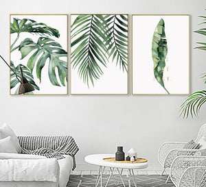 Poster "Scandinavian Style" Palmenblätter - verschiedene  Größen - WhiteWhiskers