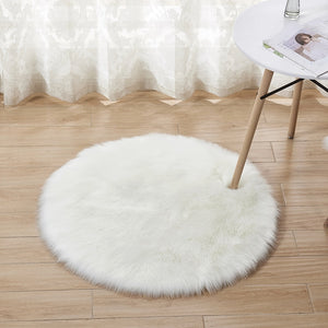 Fluffy Floor Teppich / Badvorleger in weiß oder rosa // verschiedene Größen - WhiteWhiskers