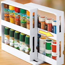 Load image into Gallery viewer, Gewürzregel für bis zu 20 Gewürze - die Lösung für kleine Küchen - WhiteWhiskers

