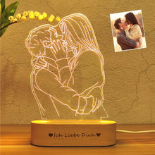 Load image into Gallery viewer, Personalized 3D Night Lamp | with your own picture and engraving
