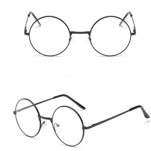 Nerd glasses round without prescription - unisex - different versions